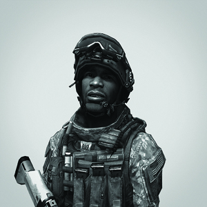 Sgt Foley, série First Person Shooter, 2011 photographie, tirage jet d’encre sur papier peint ou papier Baryté, dimensions variables