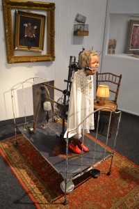 Gilbert Peyre, La petite fille, 2015, Exposition "Hey! Modern art & Pop culture / Act III", 18/09/15 - 13/03/16. © Sarah Si Ahmed.